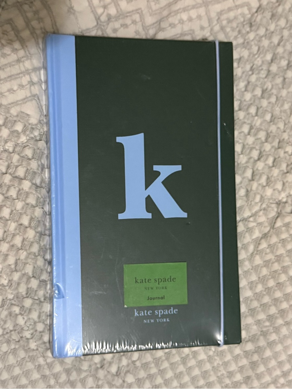 kate spade Navy & Light Blue 'K' Hardcover Journal